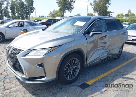 2017 Lexus Rx 350 F Sport из США, поврежденный, VIN 2T2BZMCA9HC105756